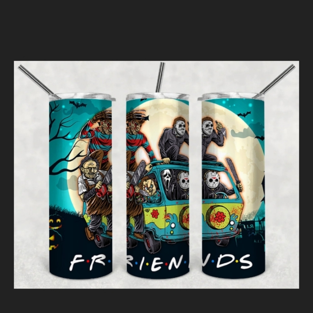 Horror Stars Mystery Van 20oz tumbler
